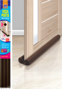 Veda Porta Nylon Lavável / Impermeável 100cm Preto Plast Leo Ref 948