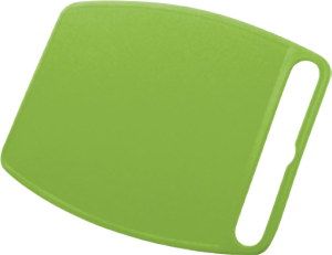 Tábua De Corte Útile Plástico C/ Bordas Elevadas C34,1x L23,3x A0,4cm Verde Cinquetti R 0136.05