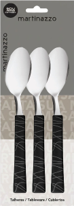 Una Design Conjunto De Colheres Cabo Plástico Linea 3 Peças Martinazzo Ref 83320/5d10