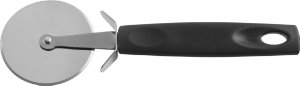 Cortador Pizza Asti Aço Inoxidável 20,5cm Ø6cm Cabo Preto Brinox Ref 2221/320