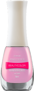 Esmalte Beauty Color Blister Transparente Rosa Pink Lillies 8ml