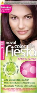 Tintura Color Fiesta 3.66 Vermelho Noite 50g