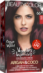 Tintura Beauty Color Kit Vermelhos Infalíveis 66.26 Marsala Infalível