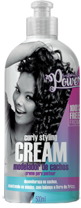 Creme P/ Pentear Soul Power Curly Styling Cream Modelador De Cachos 500ml