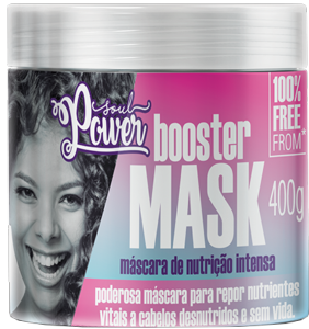 Máscara Antirressecamento Soul Power Booster Mask Nutrição Intensa 400g