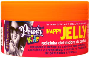 Geleinha Soul Power Kids Happy Jelly Definidora De Cachos 250g
