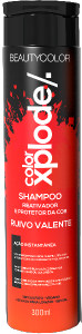 Shampoo Colorido Xplode Beauty Color Ruivo Valente 300ml