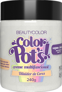 Creme Beauty Color Color Pot'S Creme Multifuncional Diluidor De Cores Vegano 240g
