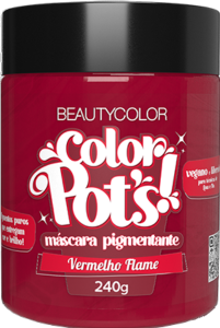 Máscara Pigmentante Beauty Color Pet´S Vegano Vermelho Flame 240g