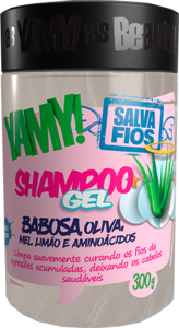 Shampoo Yamy Salva Fios Gel De Babosa 300g