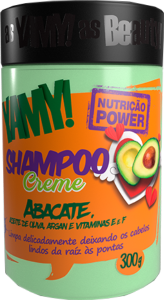 Shampoo Yamy Nutrição Power Creme De Abacate 300g