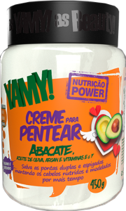Creme P/ Pentear Yamy Nutrição Power Abacate 450g
