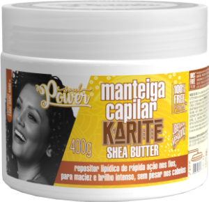 Manteiga Capilar Soul Power Karité Shea Butter Mask 400g