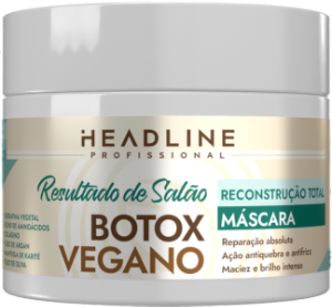 Máscara De Tratamento Headline Resultado De Salão Botox Vegano 300g