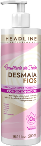 Condicionador Headline Resultado Salão Desmaia Fios 500ml