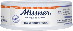 Fita Microporosa Missner 1,2cm X 10m Branca