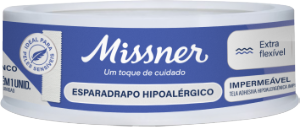 Esparadapo Impermeável Missner Hipoalérgico 1,2 Cm X 4,5 M Branco