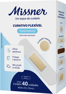 Curativo Missner Transparente 40 Unidades
