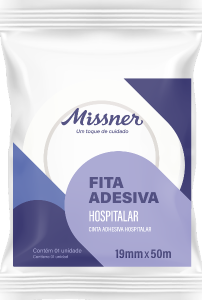 Fita Crepe Missner Hospitalar 19mmx50m Branco