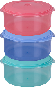 Pote Classic Redondo 3,7l Cores Sortidas Tritec Ref 5827