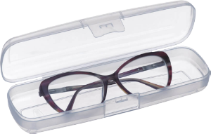 Estojo Prático P/ Óculos Plástico C20x L6,4x A4cm Cores Variadas Nitron R 198