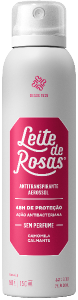 Desodorante Aerosol Leite De Rosas Sem Perfume 48 Horas 150ml