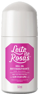 Desodorante Roll-On  Leite De Rosas Sem Perfume 48 Horas De Proteção 50ml