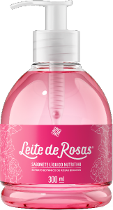 Sabonete Líquido Nutritivo Leite De Rosas 300ml