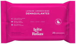 Lenço Umedecido Leite De Rosas Demaquilante 25 Unidades