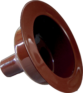 Funil Para Garrafa Térmica Marrom Injetemp Ref 10.93