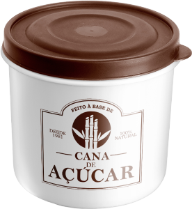 Pote De Açúcar Doçura 1l Branco Injetemp Ref 11.42