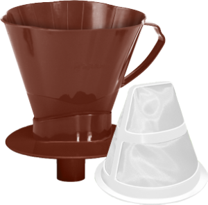Conjunto De Café Juliana Filtro 103 C/ 2 Peças Injetemp Ref 20.86
