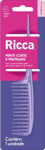 Pente P/ Cabelo Ricca Cabo Fino Color Ref 983