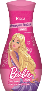 Creme P/ Pentear Ricca Barbie Suave S/ Parabenos 250ml