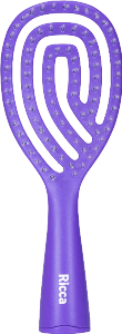 Escova P/ Cabelo Ricca Midi Vent Roxa Ref 2472