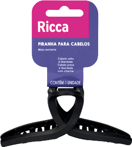 Piranhas Para Cabelos Ricca Loop Médio Sortidas Ref 2751