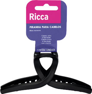 Piranhas Para Cabelos Ricca Loop Grande Sortidas Ref 2752