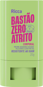 Bastão Corporal Ricca Zera Atrito Resistente Ao Suor 20g