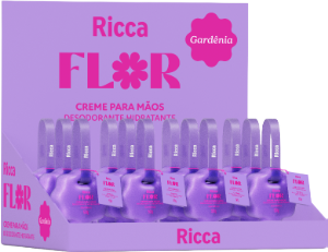 Creme Desodorante Hidratante  P/ Mãos Ricca Flor Gardônia 50g