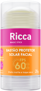 Bastão Facial Ricca Protetor Solar Fps60 20g