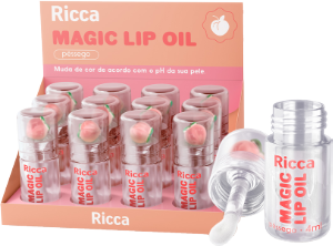 Magic Lip Oil Ricca Pêssego 4ml