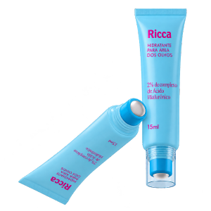 Hidratante P/ Áera Dos Olhos Ricca 2% Complexo De Ácido Hialurônico 15ml