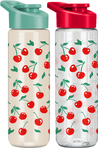 Garrafa Squeeze Innovare 700ml Cereja Plasduran Ref 471490