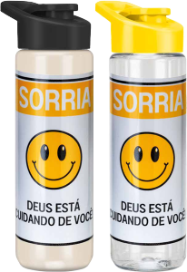 Garrafa Squeeze Innovare 700ml Smiles Plasduran Ref 471502