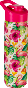Garrafa Squeeze Innovare Sleeve Brasilidades 700ml Flamingos Plasduran Ref 471515