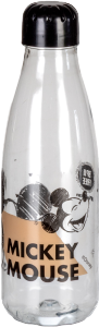 Garrafa Squeeze Paris Mickey Mouse Pet 600ml Transparente Plasduran Ref 470539/1