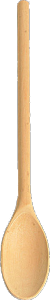 Colher Oval Madeira 32cm Stolf Ref 005