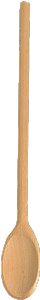 Colher Oval Madeira 44cm Stolf Ref 008