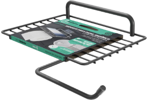 Suporte P/ Papel Higiênico C/ Porta Objeto Black Stolf Ref 1545bl