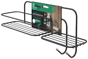 Porta Shampoo E Sabonete Aço Carbono Retangular Black Stolf Ref 1573bl